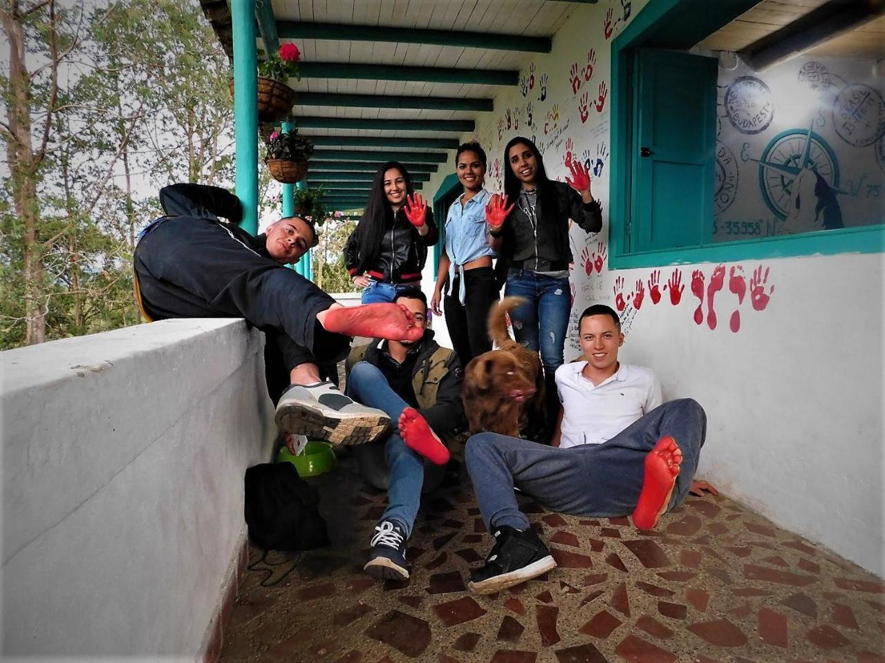 Bacoa Hostel Guatapé Exteriér fotografie