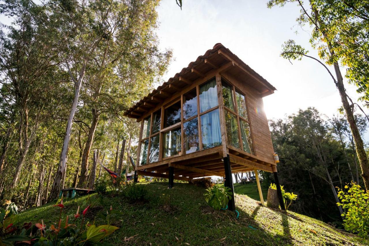 Bacoa Hostel Guatapé Exteriér fotografie
